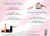 Danse - Gym douce - Stretching: COURS d'essai GRATUIT. Du 30 septembre au 2 octobre 2015 à TOURS. Indre-et-loire. 